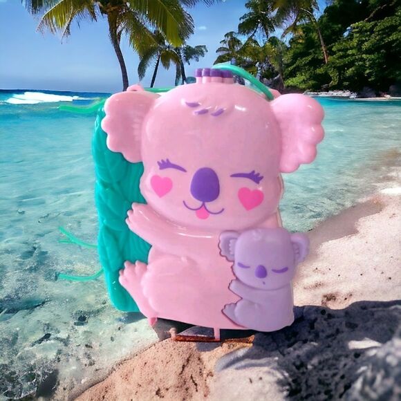 Polly Pocket Koala Adventures Playset Crossbody Pink Missing Pieces Mattel. - Picture 15 of 16